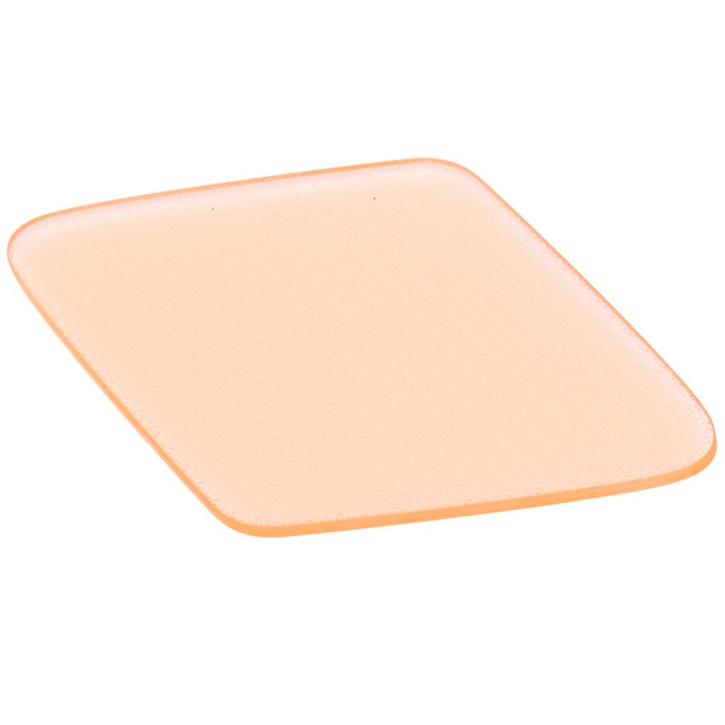 Nano Glass Foot File Grinder Dead Skin Foot Callus Remover Pedicure Tool (Rhombus)Orange