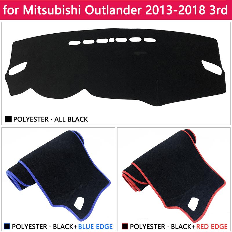 

Противоскользящий коврик Outlander 2013–2019 2-го и 3-го поколения, накладка на приборную панель, солнцезащитный козырек, коврик для приборной панели, автомобильный ковер