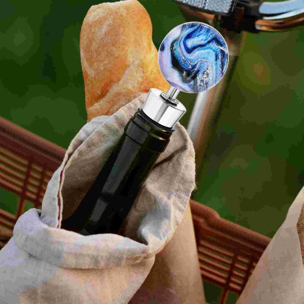 6 Pcs Sealing Plug Beverage Corks Alloy Stopper Stoppers Zinc