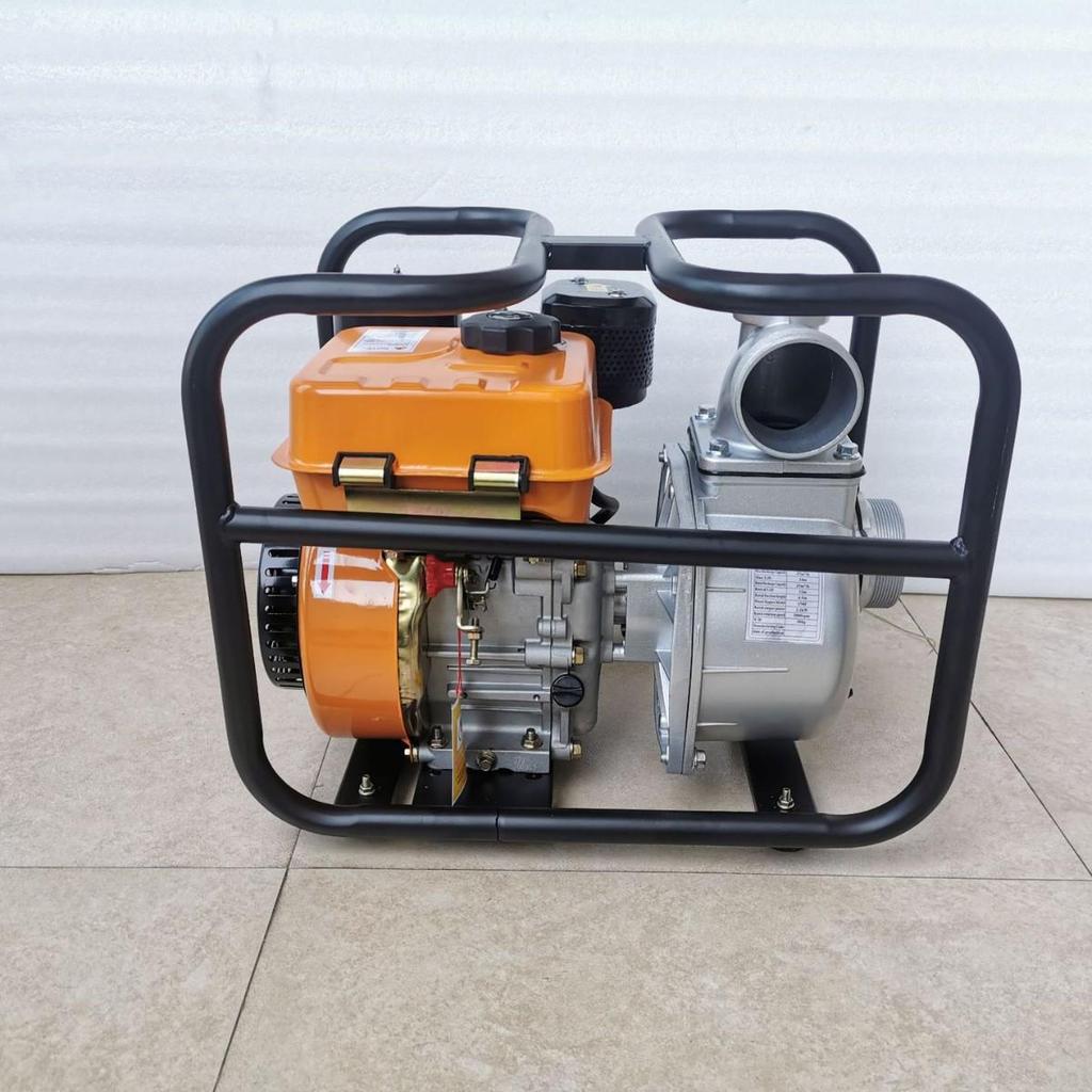 Portable Self-Priming Diesel Engine Water Pump for Flood Control and Drainage