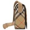 Burberry Check Adjustable Webbing Nylon Crossbody Shoulder Bag Kids bags Beige 80895061