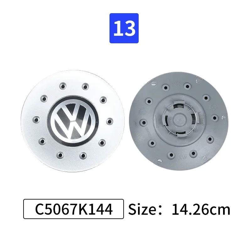 4 st 3BD601149B C8052K150 C1007K148 XW0609-15 C7072K143 C5067K144 Bil Logo Fälgkåpa Navkåpor Emblem för Volkswagen VW