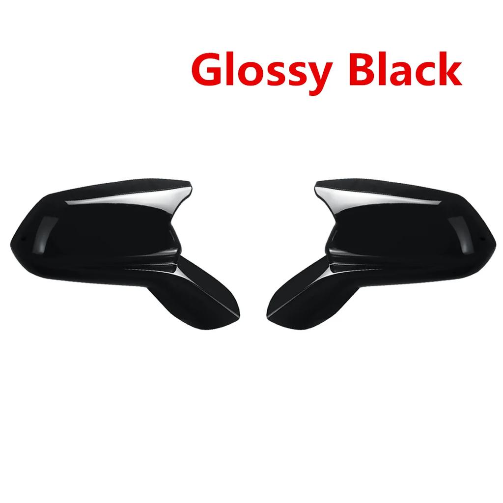 2x Mirror Cap Cover For Chevy Camaro SS RS ZL1 LT 2016 2017 2018 2019 2020 2021 Horn Style Door Side Rearview Mirror Cover Cap