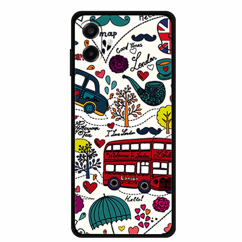 3D Silicone Case For Samsung Galaxy A07 4G Case Relief Emboss Flowers Black Soft Back Cover Coques For Samsung Galaxy A17 Cases