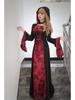 Halloween Vampir Umhang Cosplay Kostüm Zauberer Robe