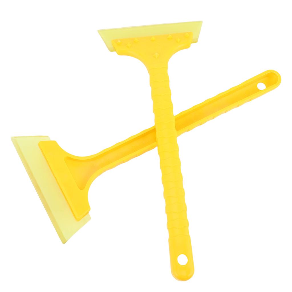 2 szt. Łopata do śniegu Samochodowa Skrobaczka do lodu Miękka Guma do Zbierania Wody z Szyby Samochodowej Okna Lusterka Drzwi