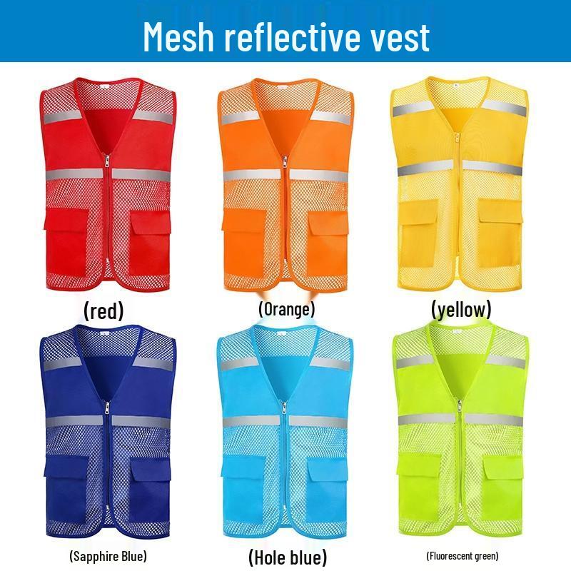 

HANDUNYOU Summer Reflective Mesh Volunteer Vest