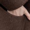 MOKANA Women's Luxury Double-Faced Wool Coat with Scarf