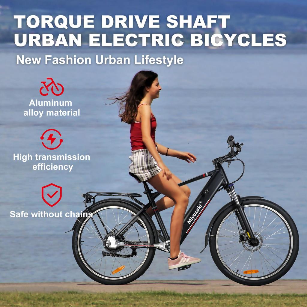 Miyazaki GC1995 Electric Bike 48V 14Ah Samsung Battery 350W Motor 26inch