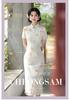 New Chinese Koi Printed Cheongsam 1011 New Summer Young Daily Wear Slit Send Test Dress Temperament