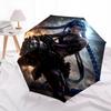 1PC Jinx Automatic Umbrella - Suitable Travel Outdoor Portable Umbrella Birthday Gift Daily Essentials