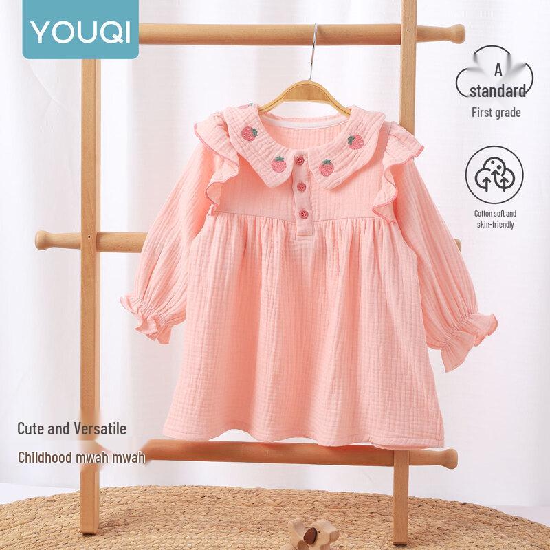 Youqi Toddler Girls' Long-Sleeve Princess Dress