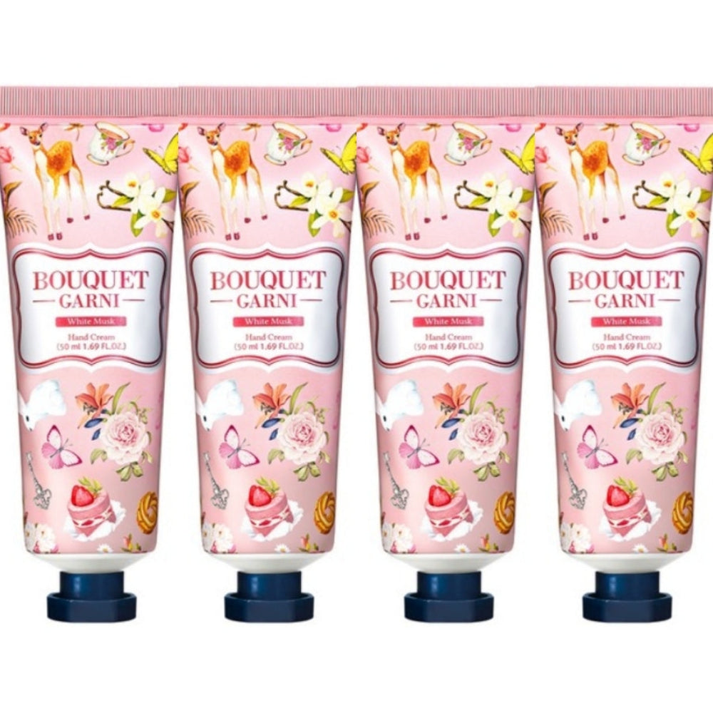 Bouquet Garni White Musk Hand Cream 50ml*2Pcs/4Pcs