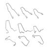 6/9/12pcs Auto Metal Headlight Bulb Spring Clips H1 H3 H4 H7 Assorted Headlight Bulb Retainer Spring Clips Buckles