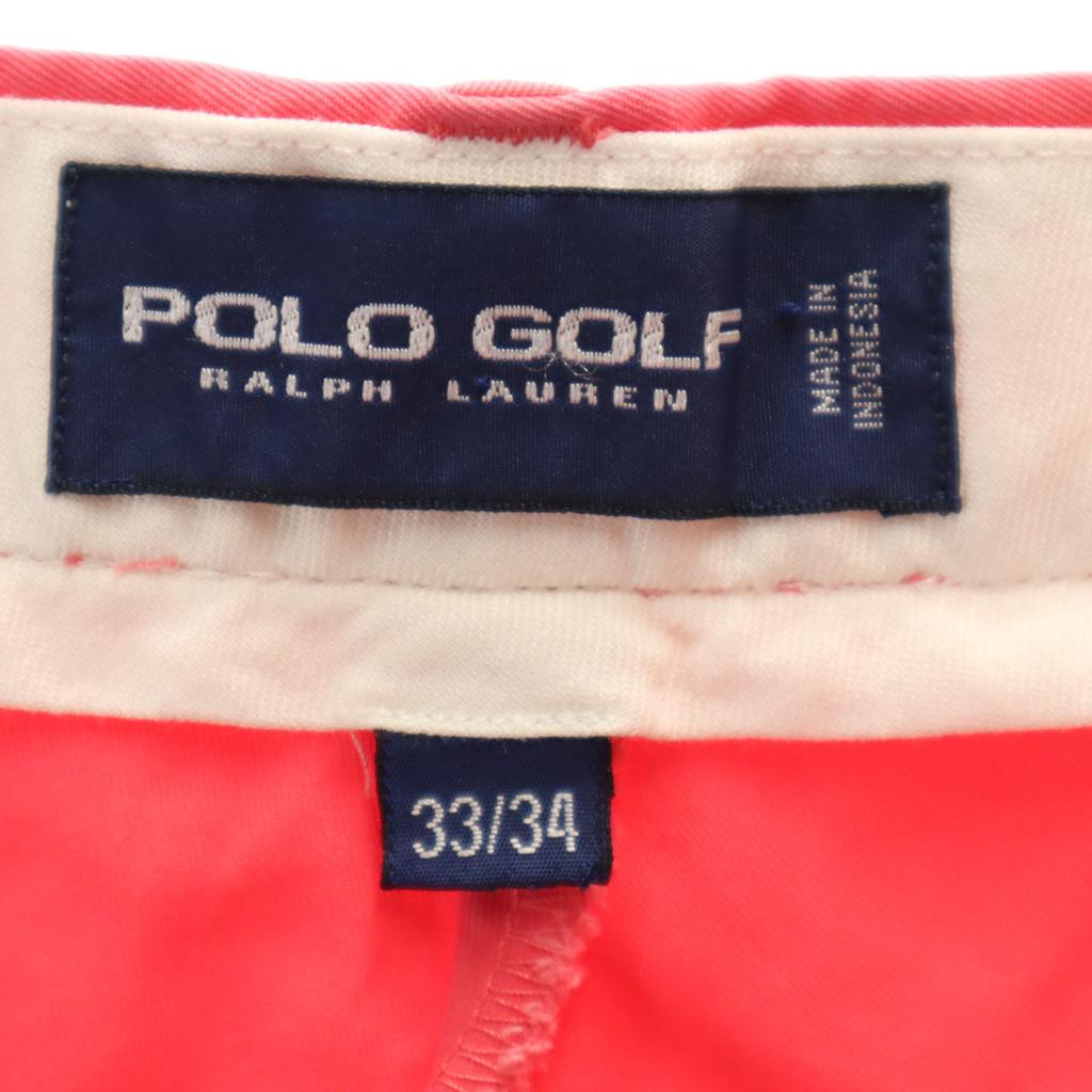POLO GOLF RALPH LAUREN Pants W33 Pink Men's Used