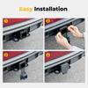 Universal 2 Inch Trailer Hitch Tube Cover Tow Hook Rubber Plug Cap Anti-dust RV CCar Auto Trailer Hitch Receiver Cap Dust Protecter