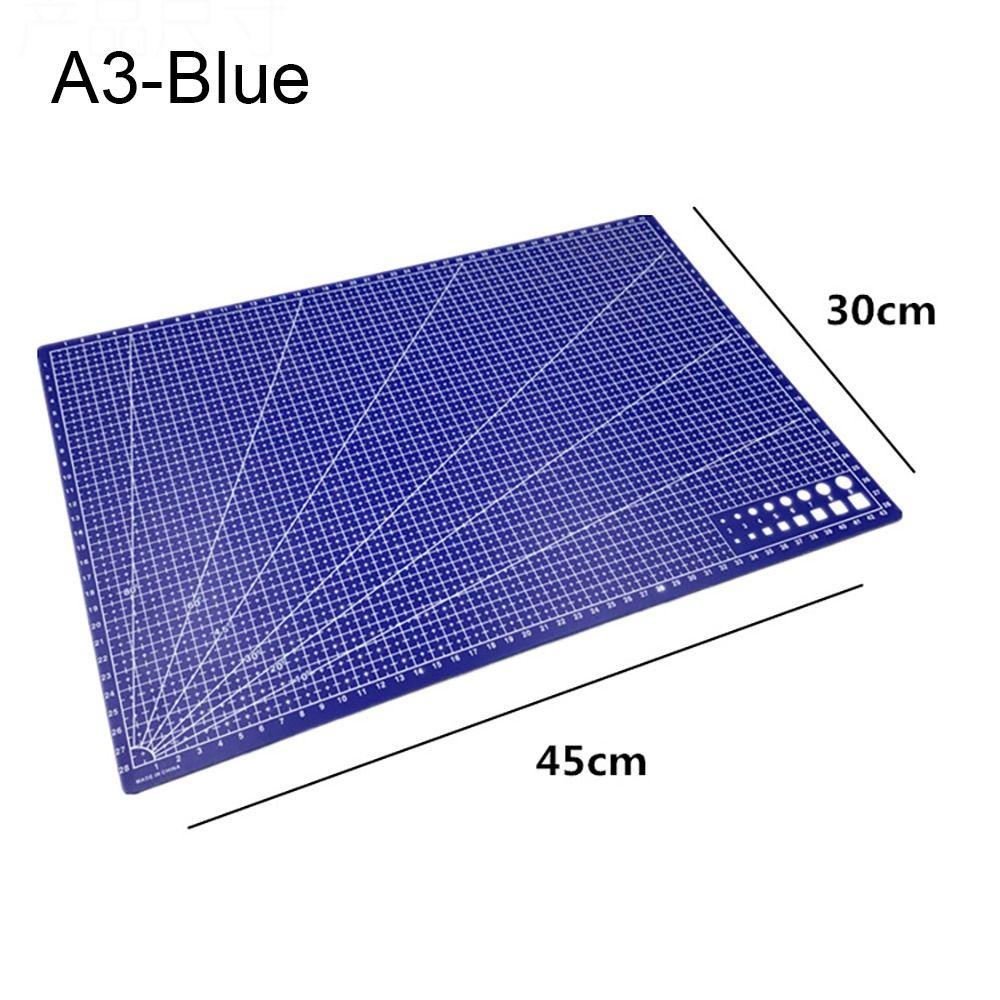 A3 A4 A5 Mata do cięcia z PVC Podkładka do cięcia Stół warsztatowy Patchwork Szycie Ręczne DIY Grawerowanie Dwustronna Podkładka Narzędzie do Rzemiosła Skórzanego