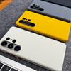 For Samsung Galaxy S26 S25 S24 Ultra Case Magnetic For MagSafe Matte Rock Sand Skin Feel Cover Soft Border Back Shell Non-Slip