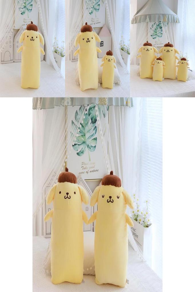 Pompompurin Plush Dog Pillow With Short Pile Cotton For Comfortable Bed Sleep Gift