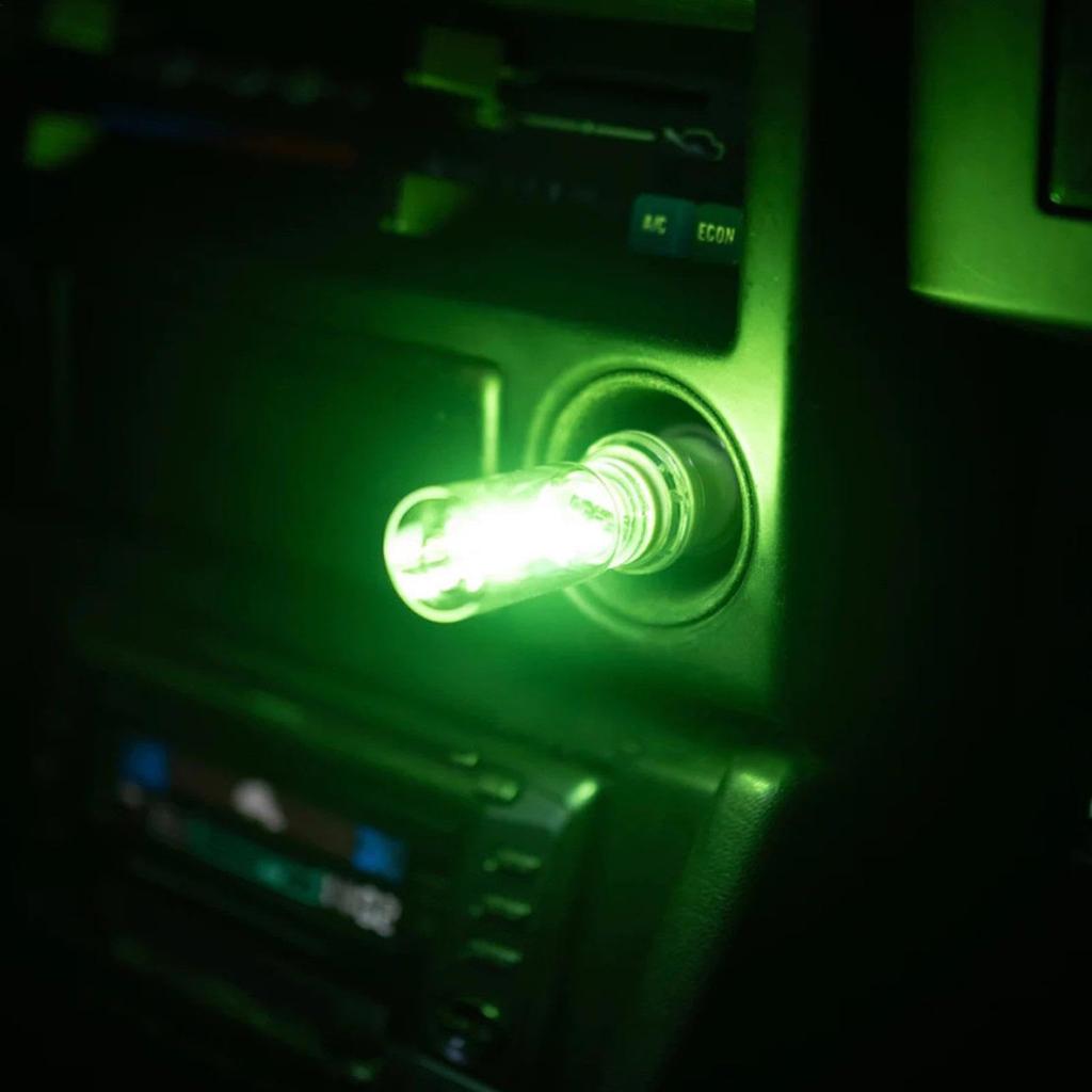 Retro Autolampe - USB LED-Licht für Autoinnenraum | Retro USB Nacht