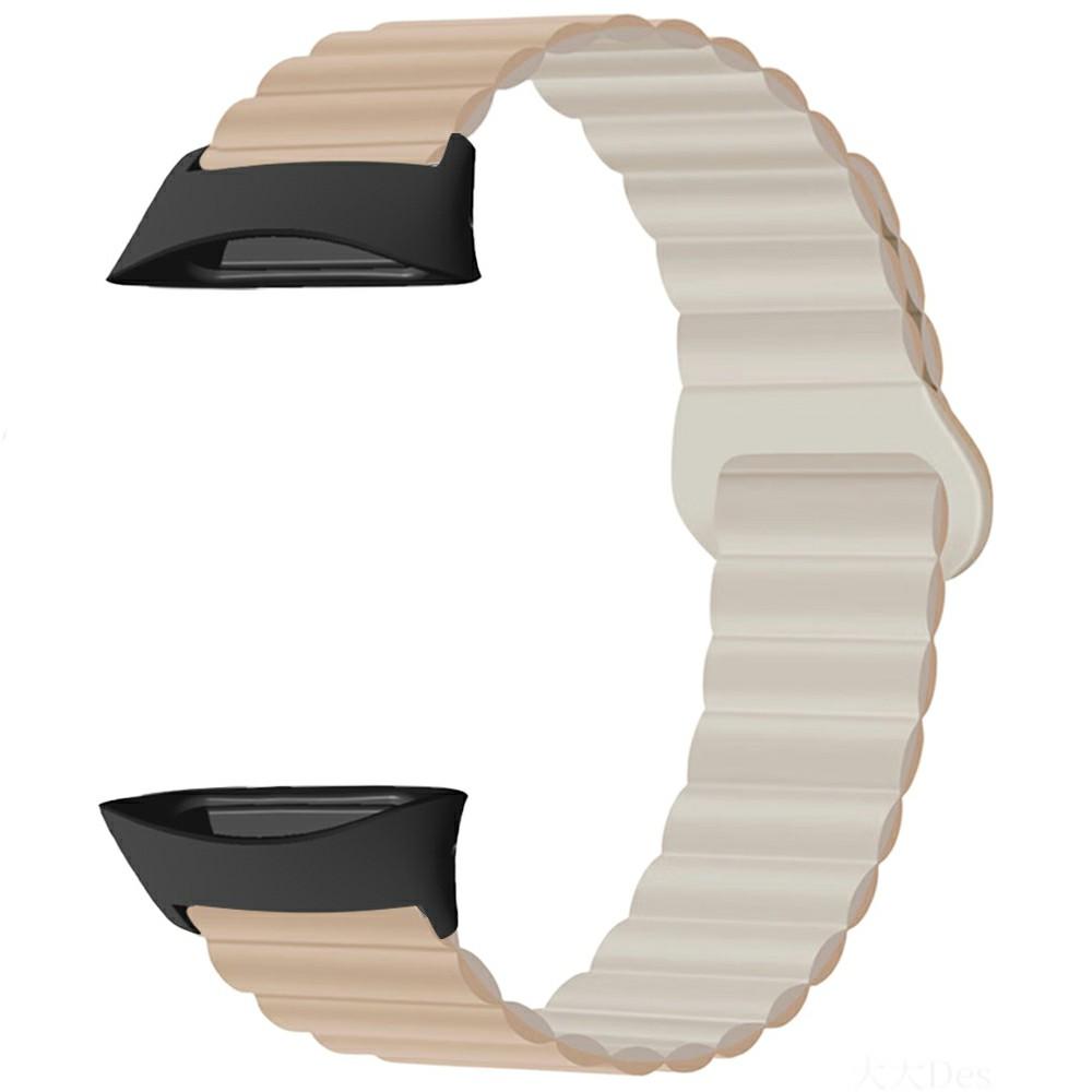For Polar Vantage Silicone Watch Band Dual Color Magnetic Wrist Strap