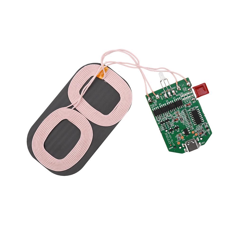 15W Dual Coil Wireless Charging Module Wireless Charger PCBA Multi-Purpose Home Car Device Wireless Charger Module