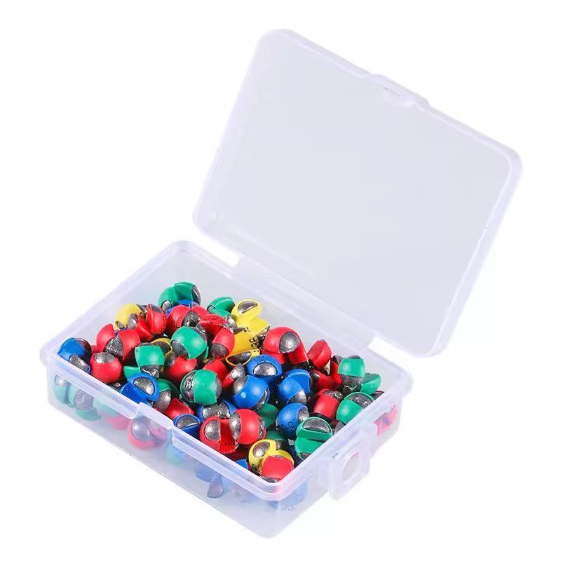 Yizhan Lion Line Bite Resistant Rubber Clip & Sinker Set for Raft Fishing - Water-Resistant Bottom Finder Tool.