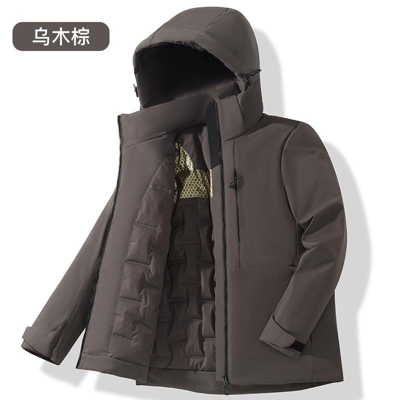 Sports outdoor jacket women and men autumn and winter windproof padded cotton warm soft shell mountaineering travel clothes cotton jacket