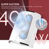 3 Fans Powerful Nail Dust Collector 40W High Suction Professional Nail Dust Extractor 2-Hands Nail Vacuum Cleaner For Manicure