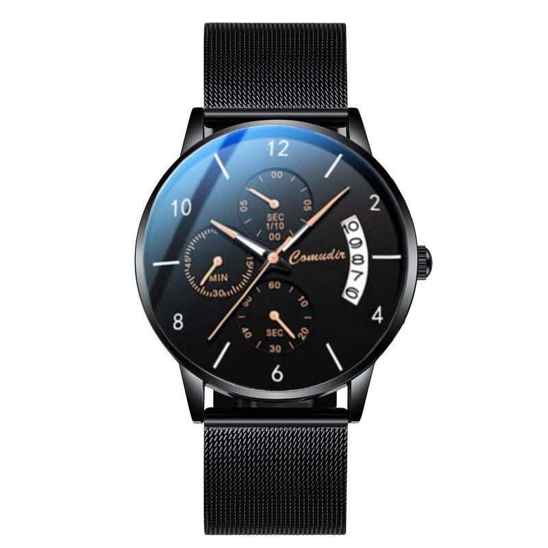 Teenager Ultra-thin Men's Watch Student Fashion Quartz Waterproof Simple Luminous Men's Watch