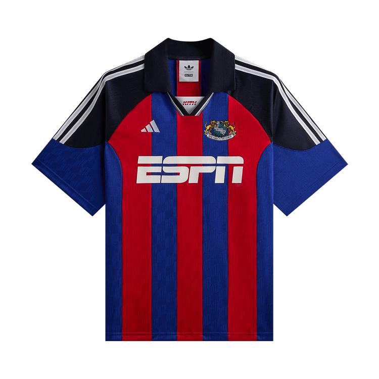 

Kith For Adidas Football Espn Jersey Red / Blue Men Tops JF3234 3XL