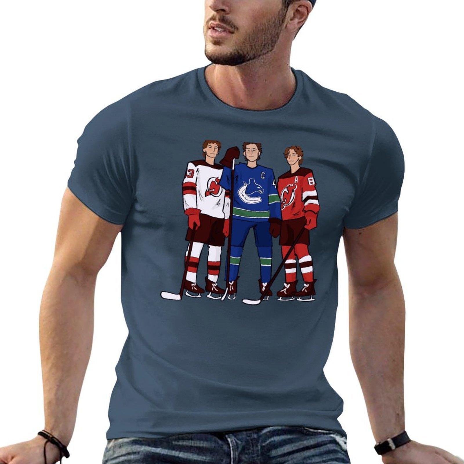 Hughes Brothers Jersey Illustration Tshirt Work Wear Simple Tee Shirt S