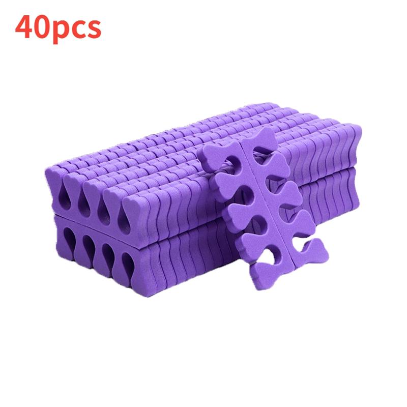 40/100PCS Nail Art Toe Separators Fingers Foots Sponge Soft UV Gel Polish Beauty Tools Manicure Pedicure Pack Nail Kits