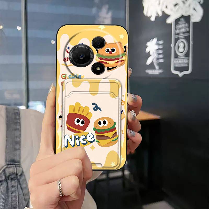 Full Wrap Durable Phone Case For TCL 60 SE/TCL 605 Waterproof Anti-dust Card Slot Card Sleeve Soft Case Protective TPU