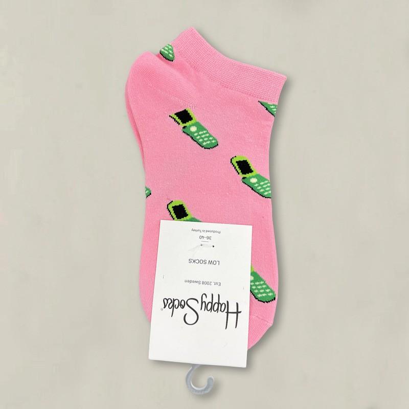 Happy Socks Womens Ankle Cartoon Cute Cotton Low Cut Colorful Casual