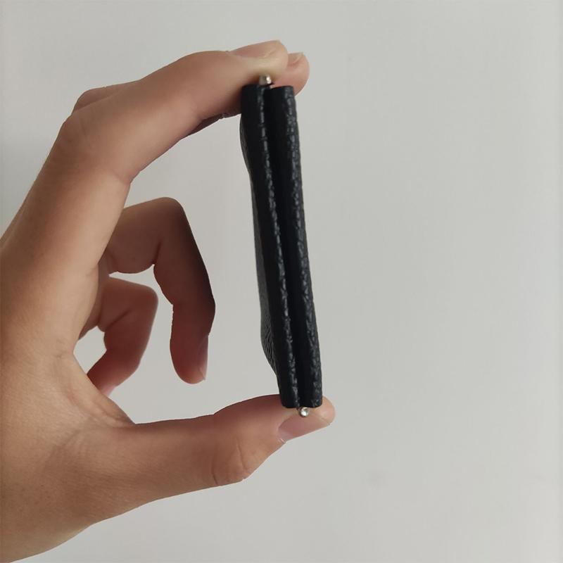 Pu Leather Coin Purse Women Men Mini Short Wallet Bag Key Headphone Card Holder