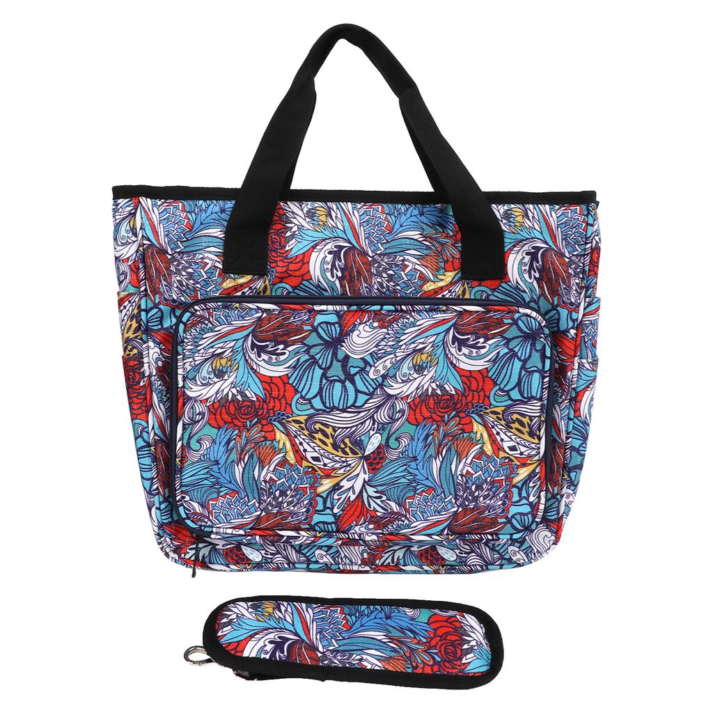 Crochet Storage Bag Unique Design Durable Material Detachable Adjustable Knitting Needle Organizer