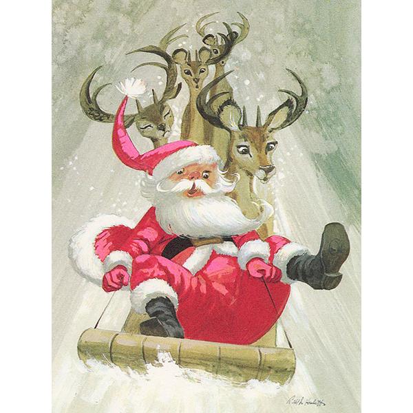 5D Diamond Painting Cartoon Santa Claus Diamond Embroidery Christmas Landscape Cross Stitch Mosaic Kit Christmas Gift Home Decor