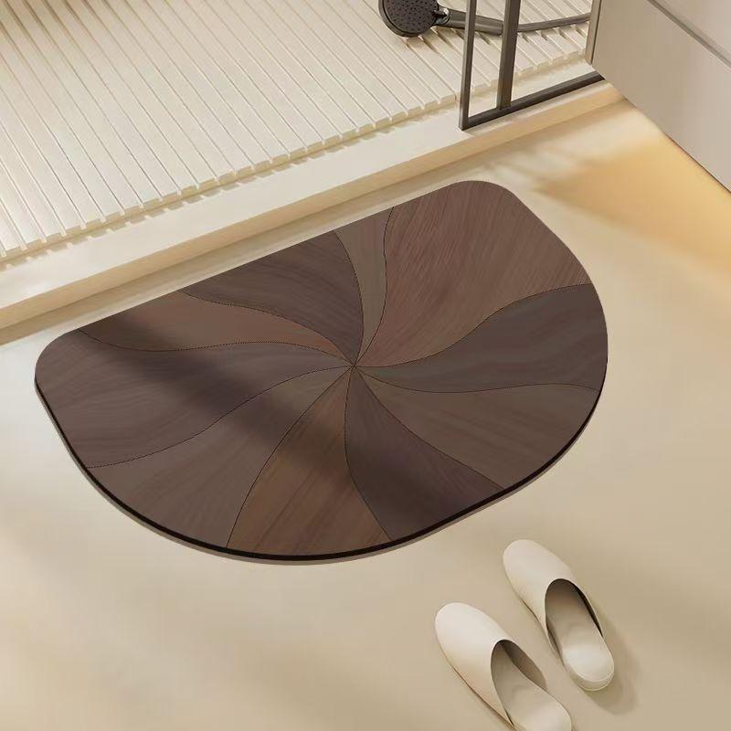 Badkamer absorberende diatomeeënaarde toilet deurmat toilet toilet vloermat toilet tapijt 50x80cm19.7x31.5in