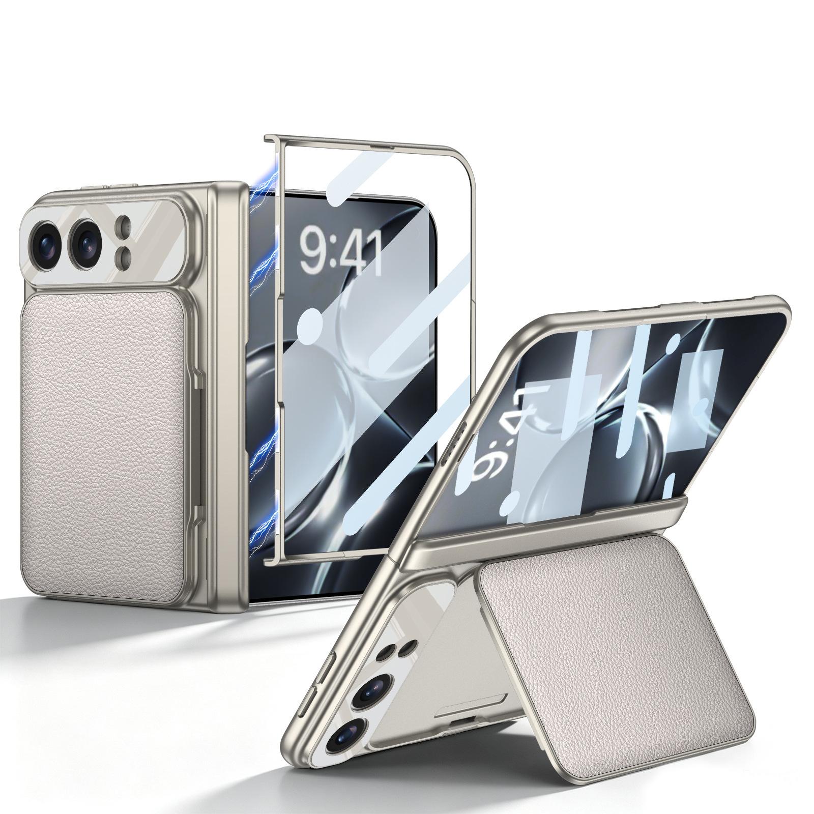 Priekš iPhone Duo Case Ādas Flip