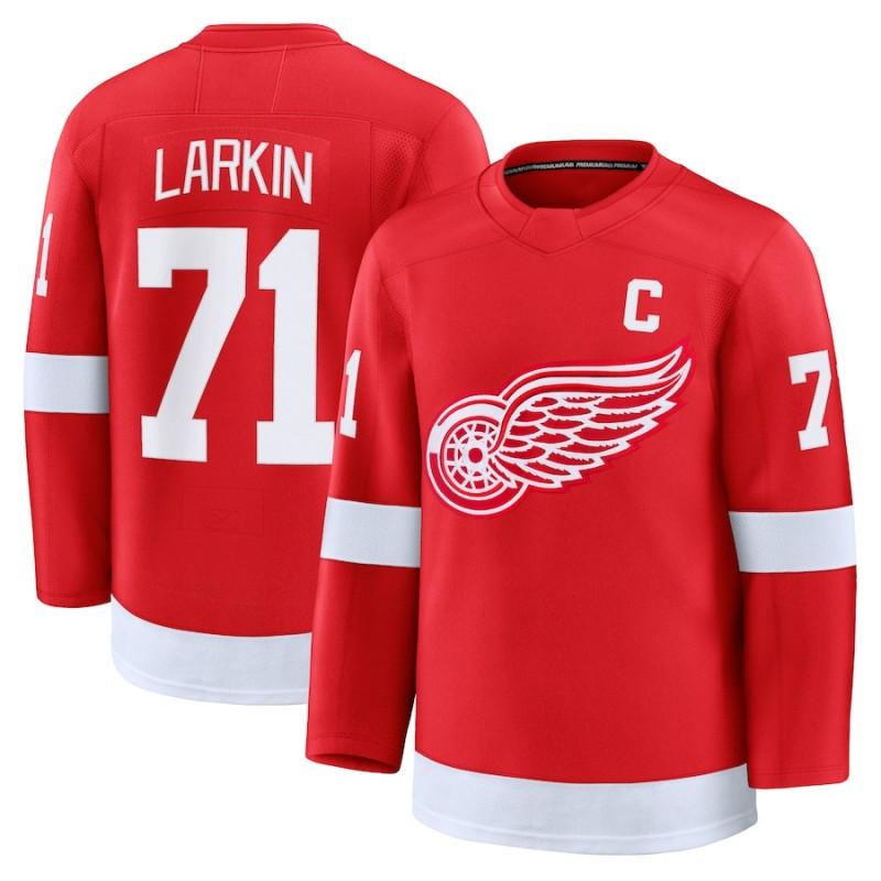 Detroit Red Wings NHL Hockey Jersey Mens Cotton Fan Apparel Ice Games Casual Wear