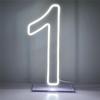 LED Neon Signs Number 1 Birthdays Decor Neon Lights Party USB Plus Battery Case Light Up Your Baby's Birthday with Our Neon Number One Sign (Number