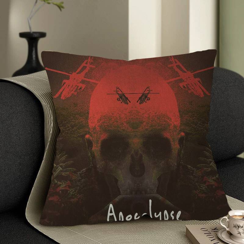 Apocalypse Now Movie Pillow Covers Cartoon Sofa Decorative Home Double-sided Printing Short Plush Cute Cushion Cover