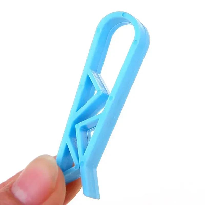 Garbage Bin Fixing Clip Enduring Plastic Kitchen Bathroom Office Universal Garbage Bag Anti Slip Bracket Divider Side Clip