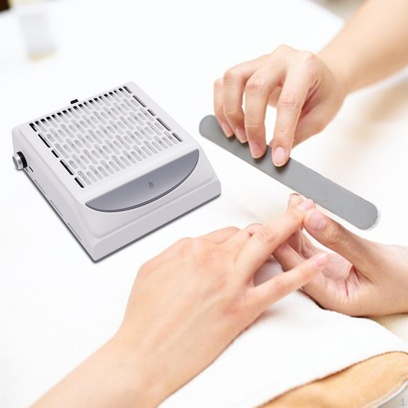 

Эффективная система удаления пыли с акриловых гелевых ногтей белый