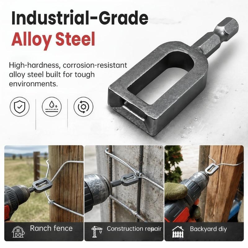 Professional Electric Drill Wire Twisting Tool Bit Heavy Type Wire Twisters Tool for Fast and Secure Wire Twisting