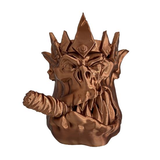 

3D Printed Trailer Hitch Car Pickup Tow Hook Cover Truck Trailer Cover Weather-proof Decoration Ornament Car Exterior Accessories бронзовий/червоний