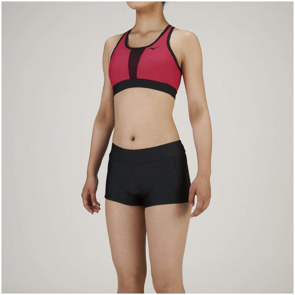 

MIZUNO Gym Fitness Size Wine Women s Swimsuit, Separates, N2JG938066, L,