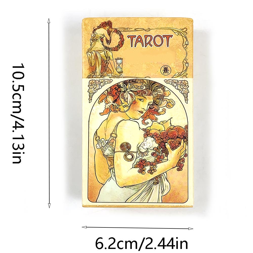New Tarot Cards A 78 Oracle English Visions Divination Edition Borad Playing Games Family Leisure Gathering Card Games