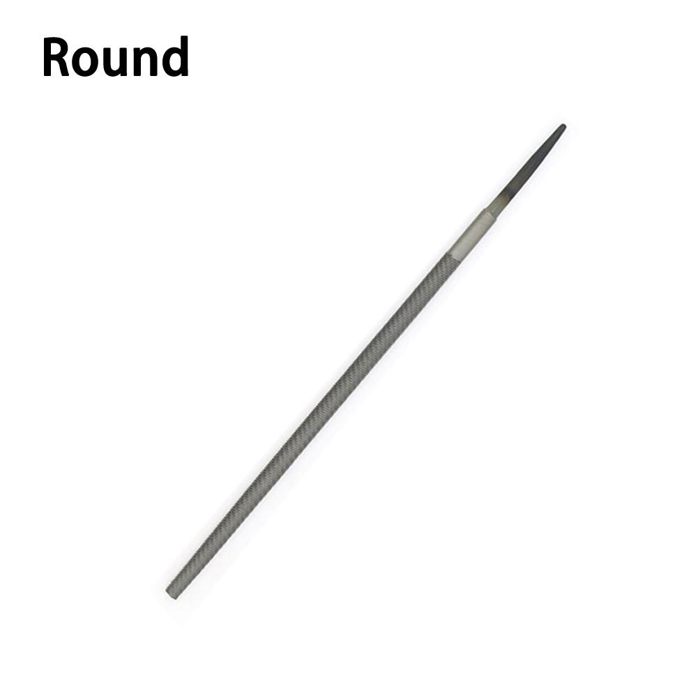 1 PC Handleless Steel File Steel File For Metalworking/Wood Sanding,150mm Long Round file